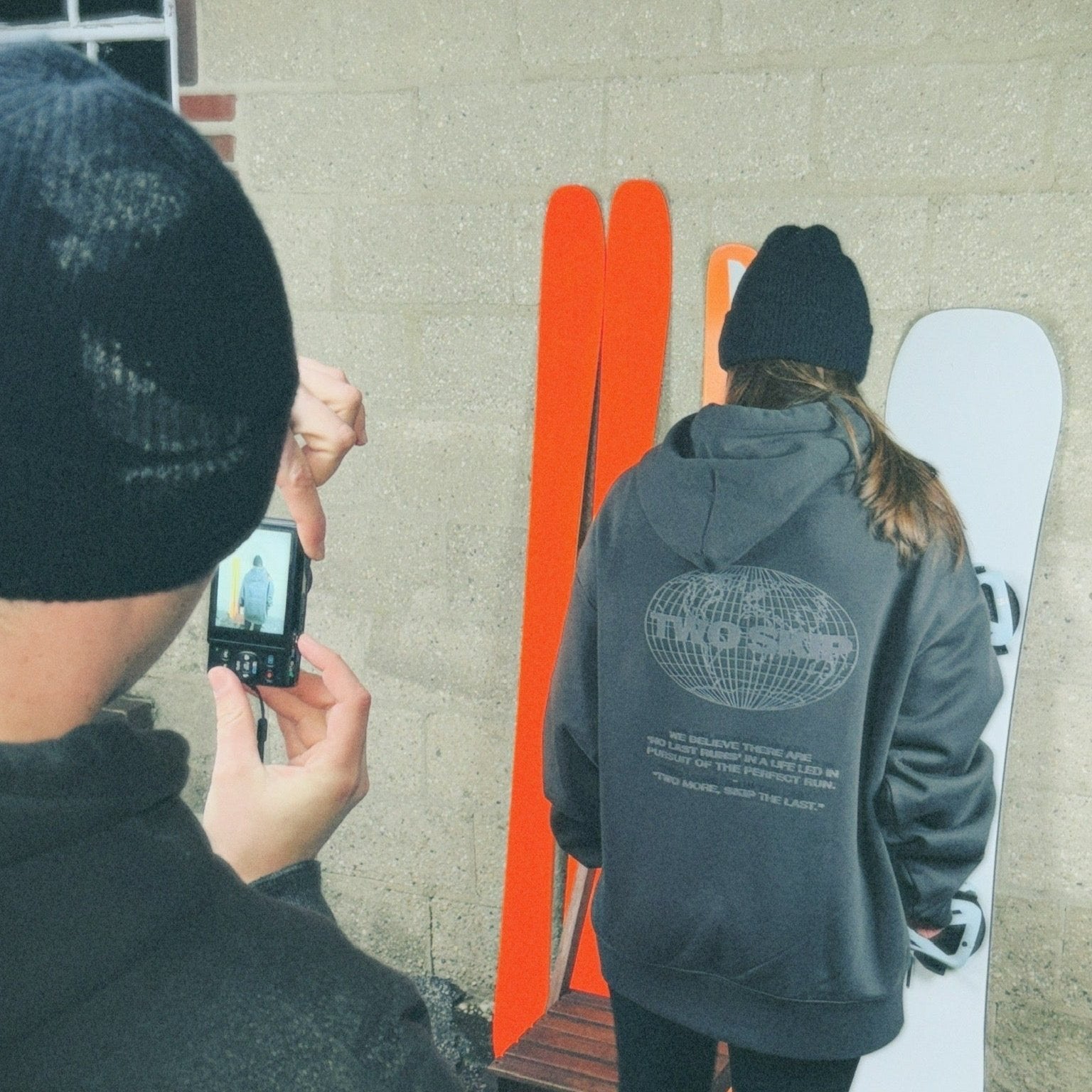 The "Ski The World" Hoodie | Remastered