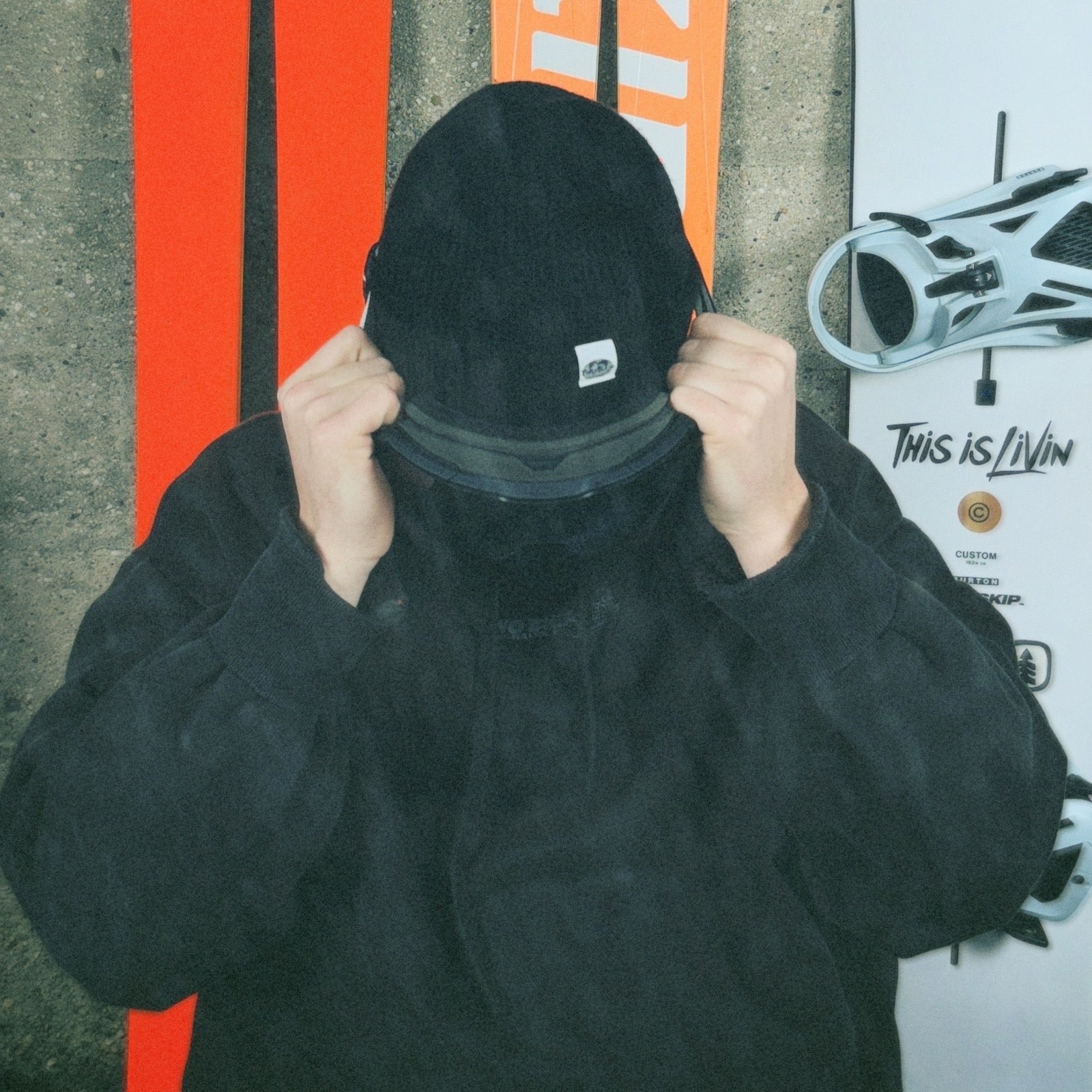 The "Ski The World" Merino Wool & Cashmere Beanie