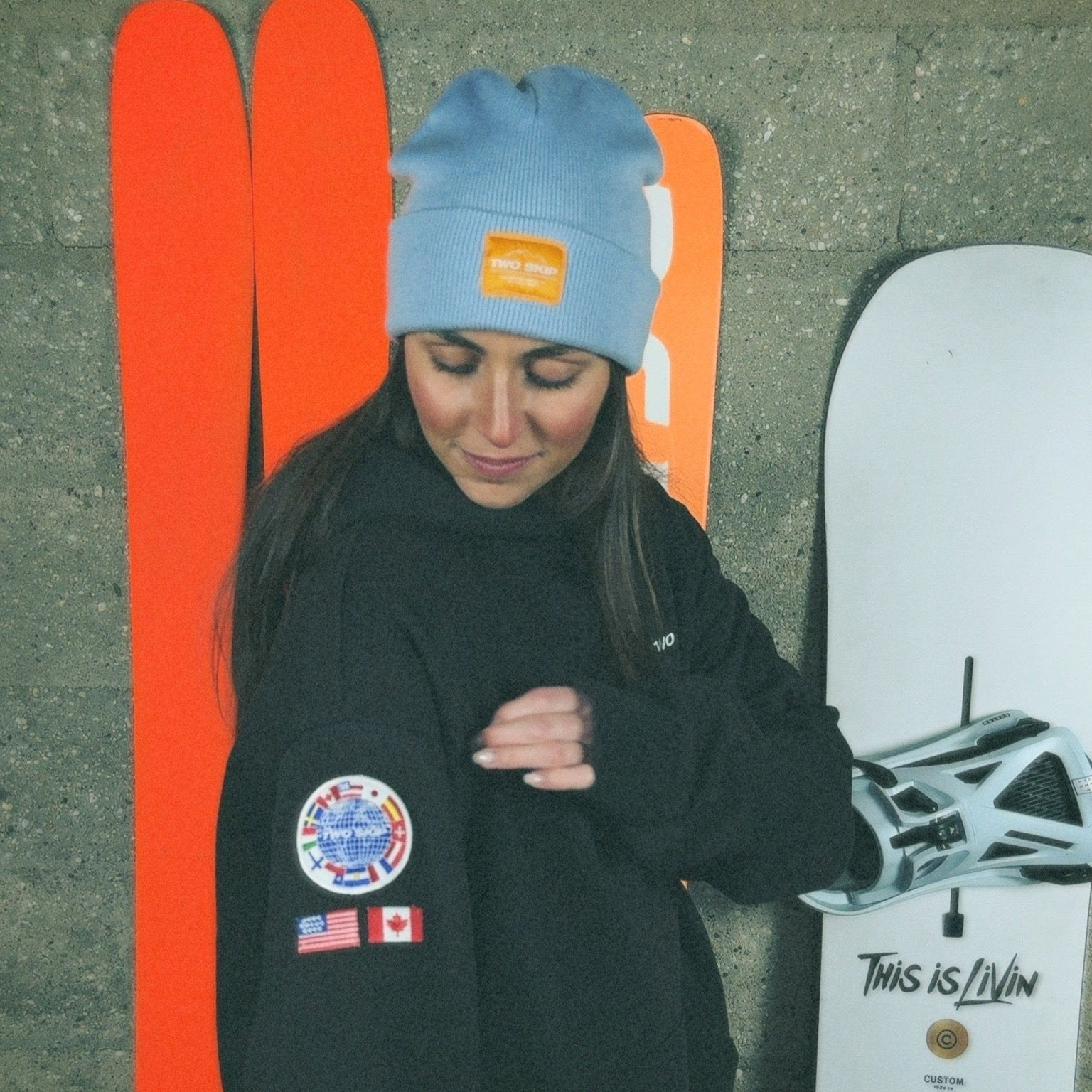 The "Ski The World" Hoodie