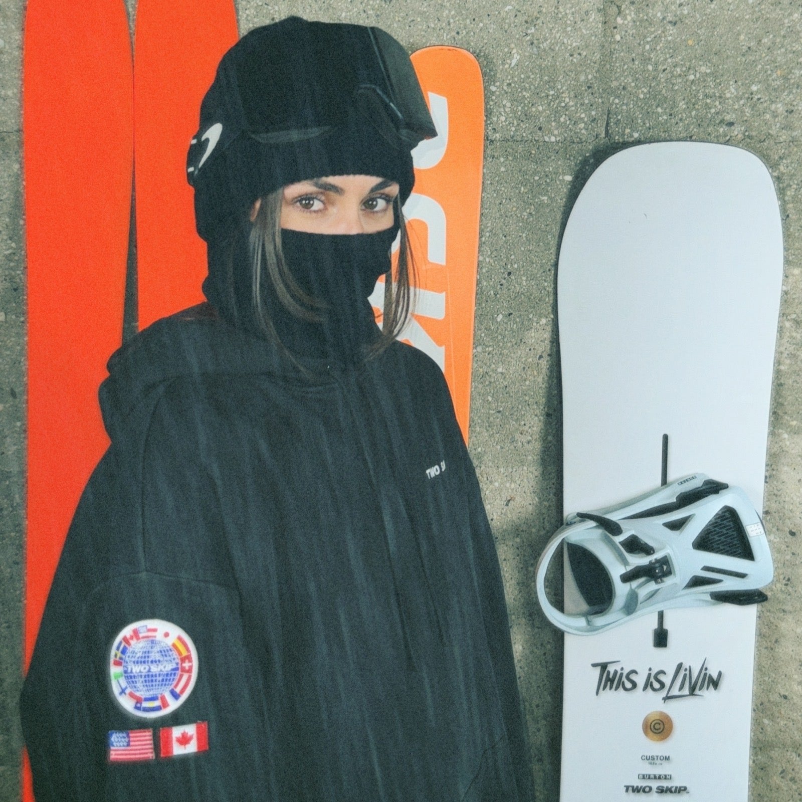 The "Ski The World" Hoodie