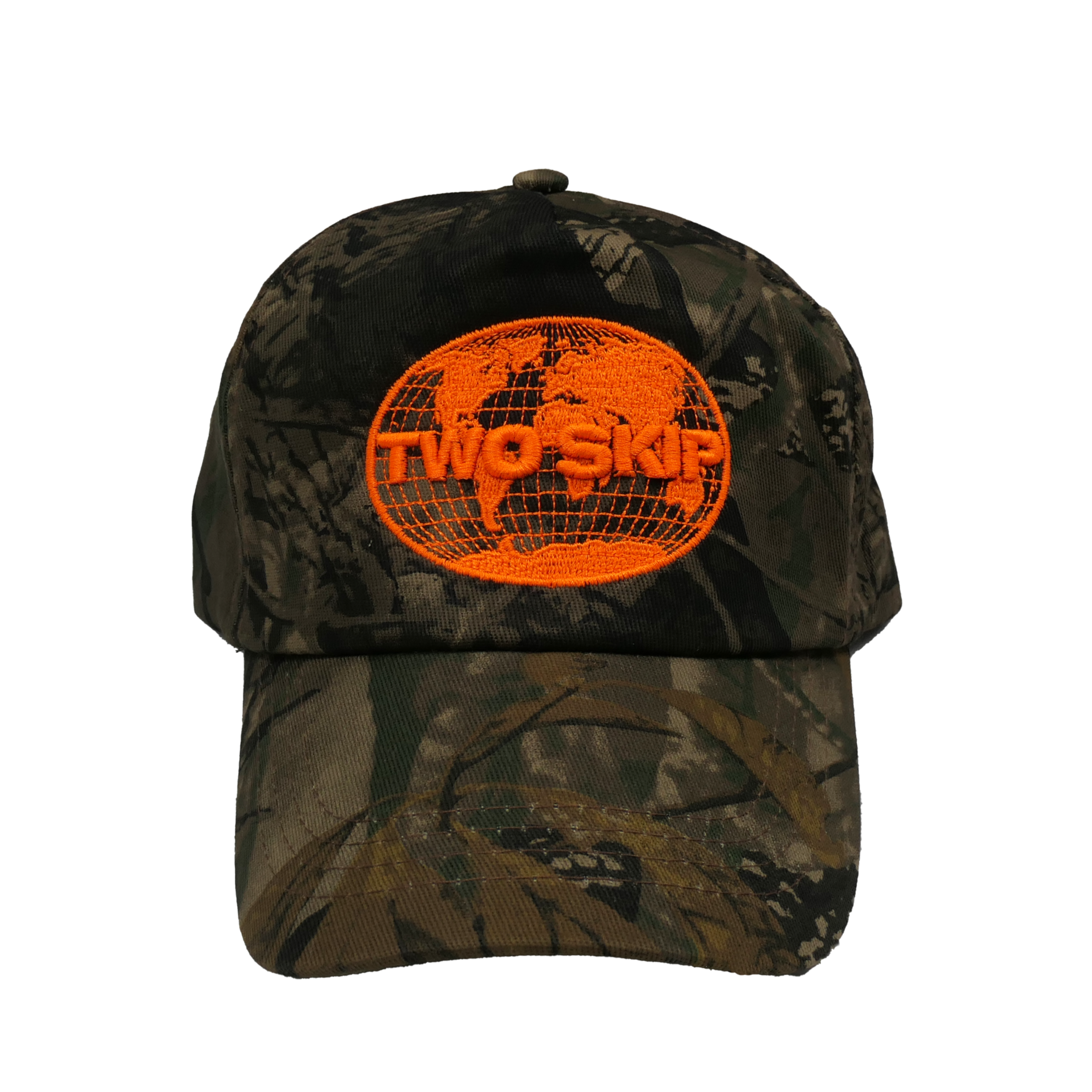 Front of Camo World Cap