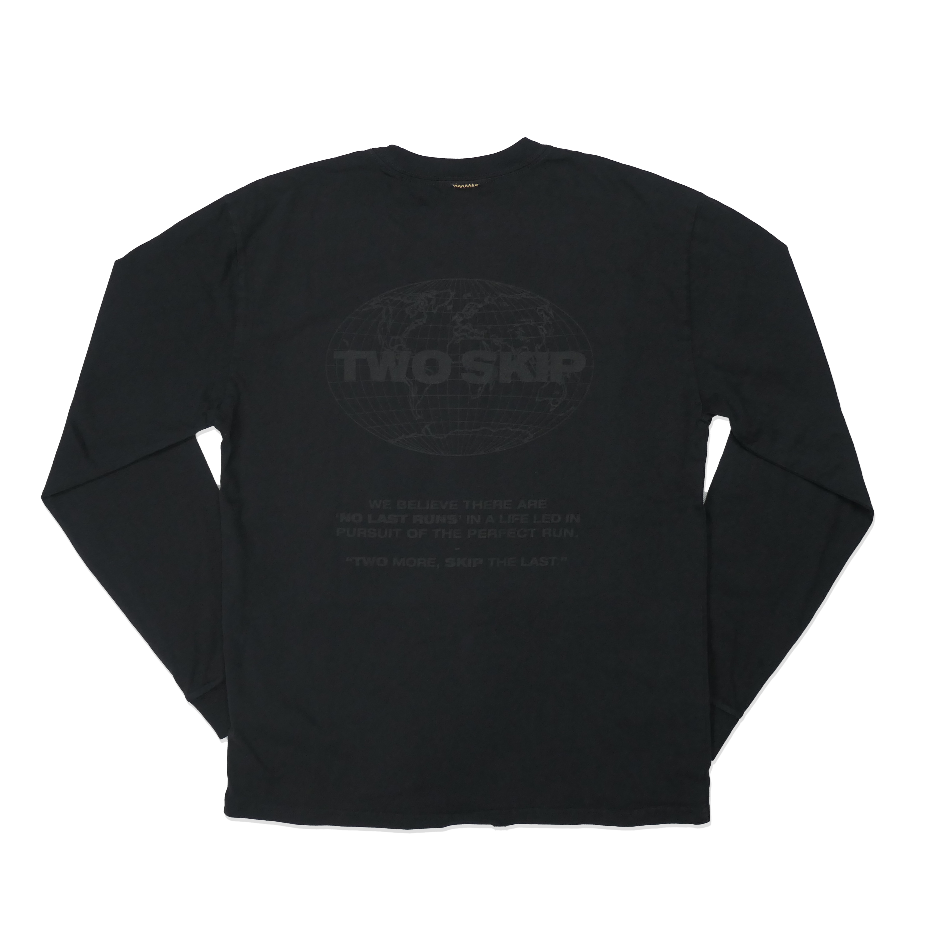 The "Ski The World" Long Sleeve Back