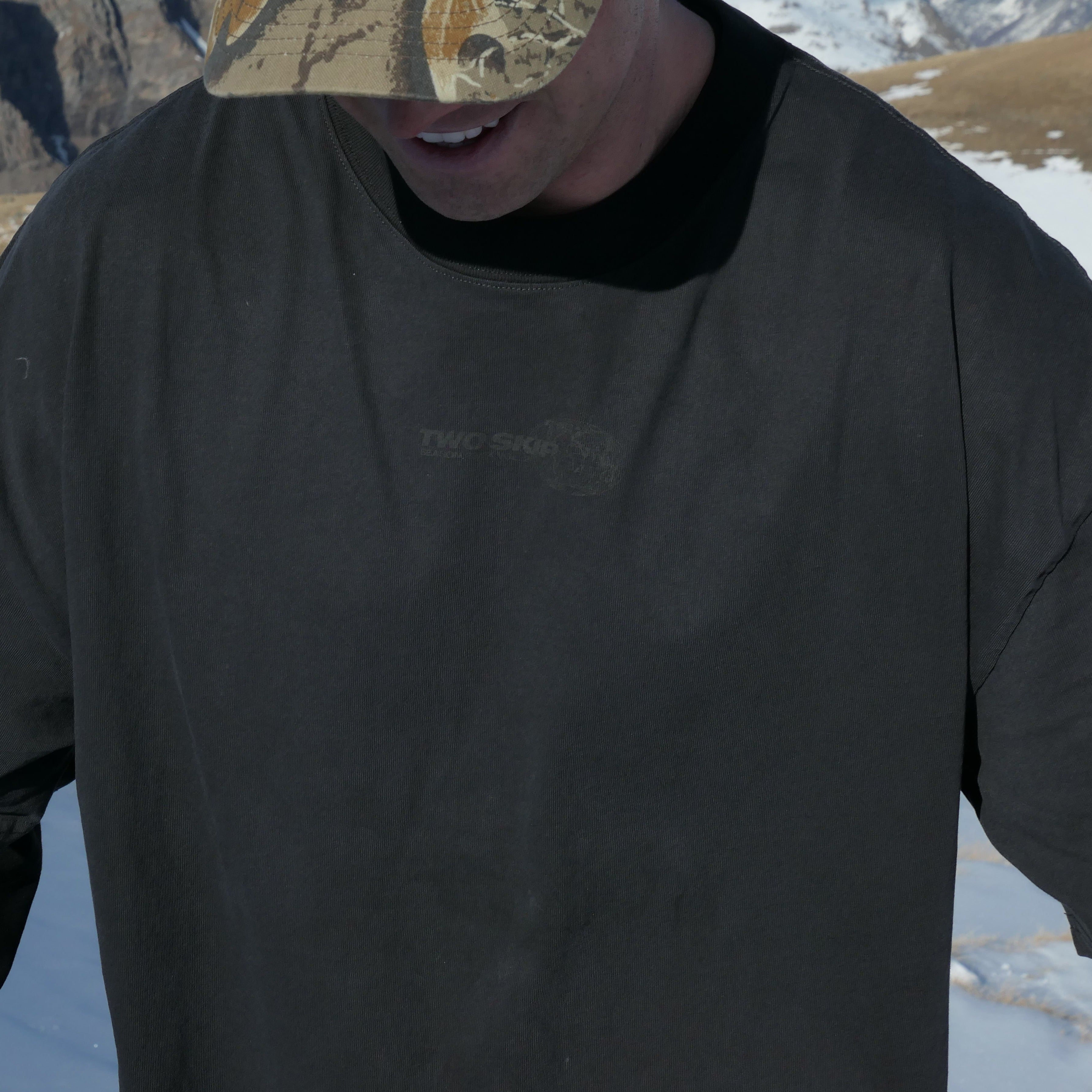 The "Ski The World" Tee Front