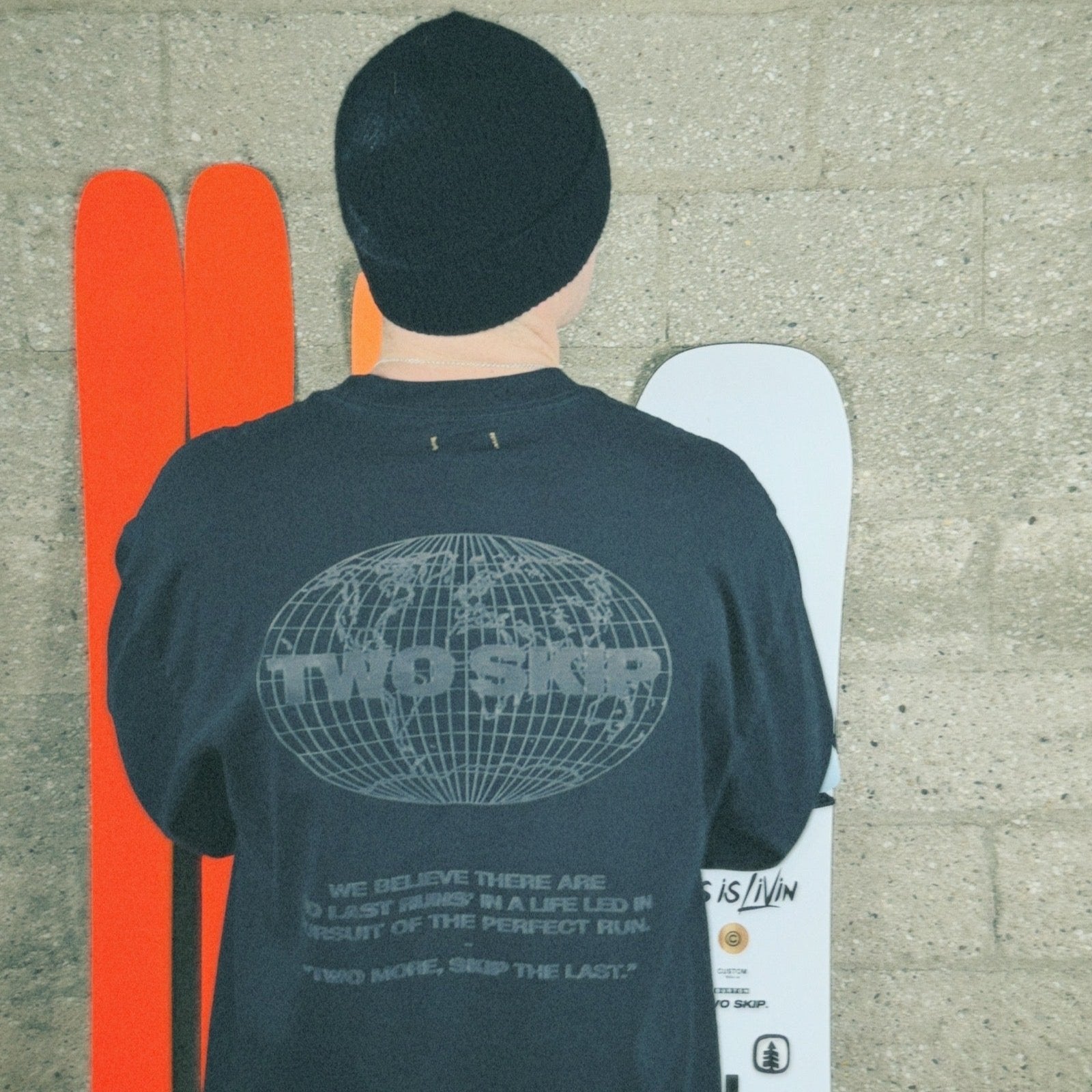 The "Ski The World" Long Sleeve | Remastered